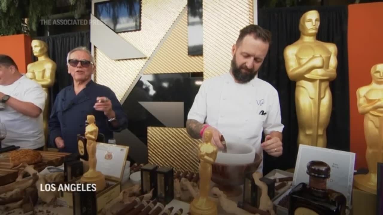 Chef Wolfgang Puck previews Oscars menu